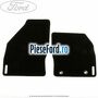 Set covorase fata velour negru Ford Focus 2008-2011 1.6 Ti 115 cp HXDA, HXDB, SIDA benzina