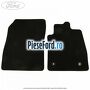 Set Covorase fata velur negre, cusaturi gri Ford Fiesta 2017-2023 1.0 EcoBoost 125 cp B7JA, B7JB, B7JC benzina | Foto 2