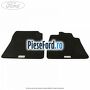 Set Covorase fata velur negre, cusaturi gri Ford Puma 2020-2023 1.5 EcoBlue 120 cp ZTDA diesel