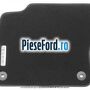 Set covorase fata, velur negru cu logo Ford Focus 2011-2014 1.6 TDCi 115 cp T1DA, T1DB diesel