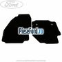 Set covorase fata velur negru dupa 08/2012 Ford Galaxy 2007-2014 2.0 145 cp AOWA, AOWB, TBWA, TBWB benzina