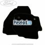 Set covorase fata velur negru dupa 08/2012 Ford Galaxy 2007-2014 2.0 145 cp AOWA, AOWB, TBWA, TBWB benzina | Foto 2