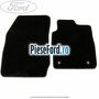 Set covorase fata velur negru Ford Fiesta 2013-2017 1.25 60 cp STJA, STJB, STJC, STJD benzina