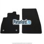 Set covorase fata, velur negru Ford Fiesta 2017-2023 1.0 EcoBoost mHEV 125 cp B7JA, B7JB, B7JC Hybrid
