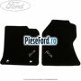 Set covorase fata, velur negru Ford Focus 1998-2004 1.6 16V 100 cp FYDA, FYDB, FYDC, FYDD benzina