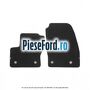 Set covorase fata, velur negru Ford Grand C-Max 2016-2020 1.6 Ti 125 cp PNDA, PNDD benzina