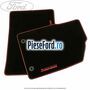Set covorase fata, velur negru logo Individual negru Ford Ka 2009-2016 1.3 TDCi 75 cp 169A1000, FD4 diesel