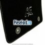 Set covorase, fata velur negru logo KA 10/2012-06/2016 Ford Ka 2009-2016 1.2 69 cp 169A4000, FP4 benzina
