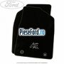 Set covorase, fata velur negru logo KA 10/2012-06/2016 Ford Ka 2009-2016 1.3 TDCi 75 cp 169A1000, FD4 diesel
