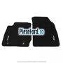 Set covorase fata, velur negru pana an 02/2011 Ford Fiesta 2008-2012 1.6 TDCi 95 cp T3JA, TZJA, TZJB diesel