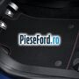 Set covorase premium fata velur negre, cusaturi rosii Ford Puma 2020-2023 1.0 Flexifuel 125 cp B7JG Flexifuel