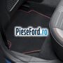 Set covorase spate velur negre,rosii Ford Fiesta 2017-2023 1.5 TDCi 120 cp XWJA, XWJB, XWJC diesel