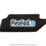 Set covorase spate velur negre,rosii Ford Puma 2020-2023 1.0 EcoBoost 125 cp B7JA, B7JB, B7JE benzina | Foto 4