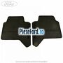 Set covorase spate, velur negru cu cabina dubla Ford Ranger 2016-2020 2.2 TDCi 4x4 160 cp GBVAJQJ, T22DD0P diesel