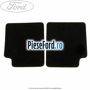 Set covorase spate, velur negru Ford Ka 2009-2016 1.2 69 cp 169A4000, FP4 benzina