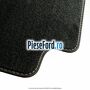 Set covorase spate, velur negru Ford Ka 2009-2016 1.2 69 cp 169A4000, FP4 benzina