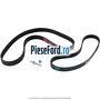 Set curea transmisie cu AC strechbelt Ford Fiesta 2005-2008 1.25 16V 70 cp M7JA, M7JB benzina | Foto 2