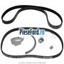 Set curea transmisie cu AC stretchbelt Ford Focus 2011-2014 1.6 Ti 105 cp IQDA, IQDB, IQDC benzina | Foto 4