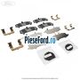 Set elemente fixare placute frana fata Ford Ranger 2006-2012 3.0 TDCi 4x4 156 cp MD30DITC, WEC diesel