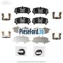 Set elemente fixare placute frana fata Ford Ranger 2006-2012 3.0 TDCi 4x4 156 cp MD30DITC, WEC diesel