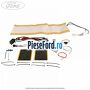 Set elemente incalzire scaun, pentru doua scaune Ford Mondeo 2008-2014 2.5 220 cp HUBA benzina