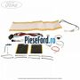 Set elemente incalzire scaun, pentru doua scaune Ford Tourneo Courier 2014-2018 1.5 TDCi 95 cp XVCA, XVCB, XVCC, XVCD diesel