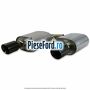Set esapament Ford Performance negru Ford Mustang 2015-2018 2.3 EcoBoost 314 cp N38H, N48H benzina