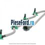 Set furtune retur injectoare echipare Bosch Ford Fiesta 2008-2012 1.6 TDCi 95 cp T3JA, TZJA, TZJB diesel