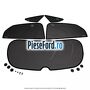 Set parasolare spate 5 usi hatchback 5 piese Ford Focus 2014-2018 1.6 Ti 105 cp IQDA, IQDB, IQDC benzina