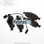 Set placute frana fata disc 278 mm Ford Mondeo 1996-2000 1.6 i 90 cp L1J benzina