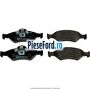 Set placute frana fata fara ABS Ford Ka 1996-2008 1.3 i 50 cp JJB benzina