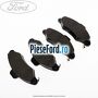 Set placute frana fata Ford Escort 1995-1998 1.8 D 60 cp RTE, RTF, RTH diesel