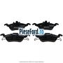 Set placute frana fata Ford Focus 1998-2004 2.0 16V 131 cp EDDB, EDDC, EDDD, EDDF benzina