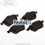 Set placute frana fata Ford Galaxy 1995-2000 2.0 i 116 cp NSE, ZVSA benzina