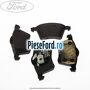 Set placute frana fata Ford Galaxy 2000-2006 2.3 4x4 145 cp E5SA, Y5B benzina