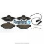 Set placute frana fata Ford Ka 2009-2016 1.2 69 cp 169A4000, FP4 benzina | Foto 2