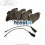 Set placute frana fata Ford Ka 2009-2016 1.2 69 cp 169A4000, FP4 benzina | Foto 5
