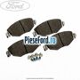 Set placute frana fata Ford Mondeo 2000-2007 2.2 TDCi 155 cp QJBA, QJBB diesel | Foto 3