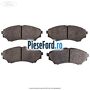 Set placute frana fata Ford Ranger 2012-2015 2.2 TDCi 120 cp ENPF, GBVAJPF diesel
