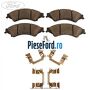 Set placute frana fata Ford Ranger 2016-2020 2.2 TDCi 131 cp T22DD0P diesel | Foto 4