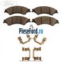Set placute frana fata Ford Ranger 2016-2020 2.2 TDCi 4x4 160 cp GBVAJQJ, T22DD0P diesel | Foto 4