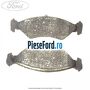 Set placute frana fata lungime 140 mm Ford Fiesta 1989-1996 1.3 60 cp J6B benzina | Foto 2
