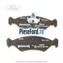 Set placute frana fata lungime 140 mm Ford Fiesta 1996-2001 1.25 i 16V 75 cp DHA, DHB, DHC, DHD, DHE, DHF benzina