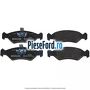 Set placute frana fata lungime 140 mm Ford Fiesta 1996-2001 1.3 i 50 cp JJA, JJC, JJE, JJJ, JJK, JJM benzina