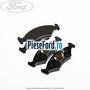 Set placute frana fata lungime 151 mm Ford Puma 1997-2003 1.7 16V 125 cp MHA, MHB benzina