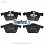Set placute frana fata pentru disc R 316 MM Ford Galaxy 2007-2014 2.3 160 cp SEWA benzina | Foto 4