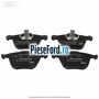 Set placute frana fata pentru disc R 316 MM Ford S-Max 2007-2014 2.2 TDCi 175 cp Q4WA diesel | Foto 3