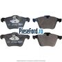 Set placute frana fata pentru disc R 316 MM premium Ford S-Max 2007-2014 2.0 TDCi 163 cp TXWA diesel