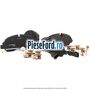 Set placute frana fata premium roti duble spate Ford Transit 2014-2018 2.2 TDCi RWD 125 cp CYR5, USR6 diesel