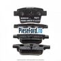 Set placute frana spate (04/2004 - 03 /2007) Ford Mondeo 2000-2007 1.8 16V 110 cp CGBA, CGBB benzina | Foto 3